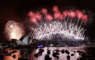 Australia fireworks exciting time marketing